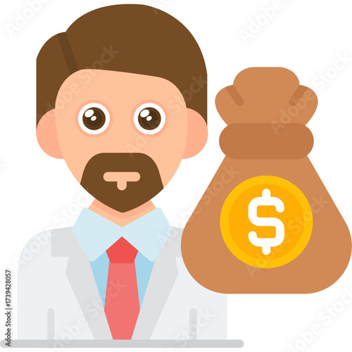 Man Icon Vector Element