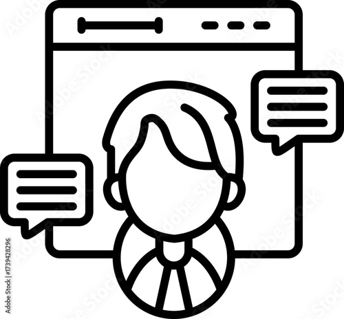 Profile Icon Vector Element