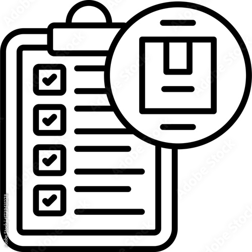 Checklist Icon Vector Element