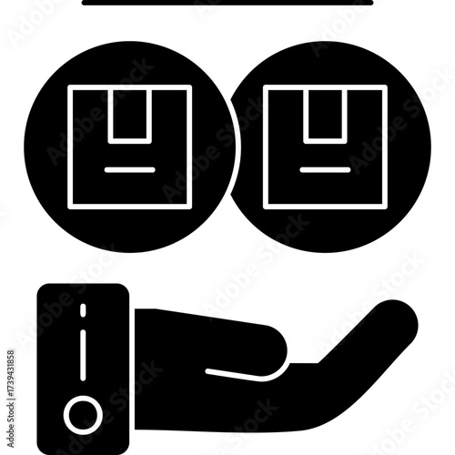 Package Icon Vector Element