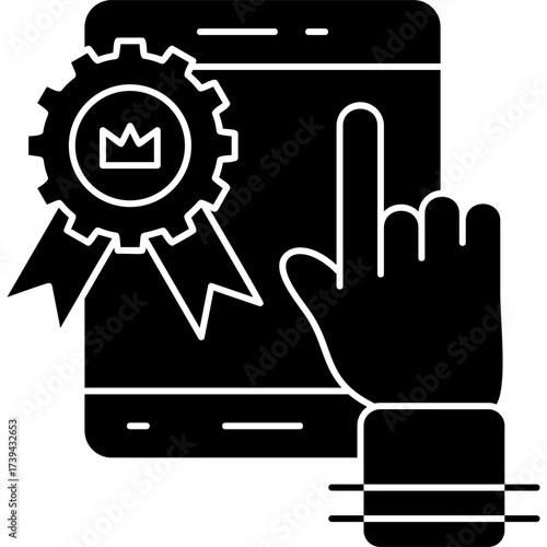 Graduation Icon Vector Element