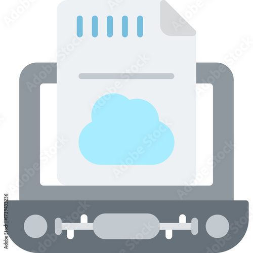 Elearning Icon Vector Element