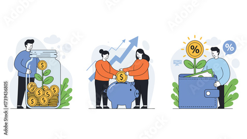 Financial Growth and Investment Strategy Concepts: Saving, Budgeting, and Wealth Management