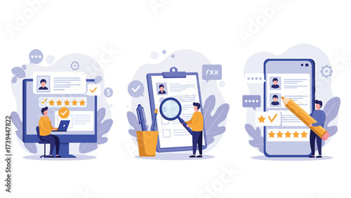 Digital Feedback, User Reviews, and Professional Application Process