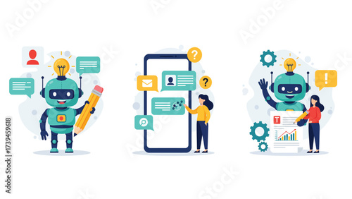 Artificial Intelligence Solutions for Communication, Content Creation, and Digital Interaction