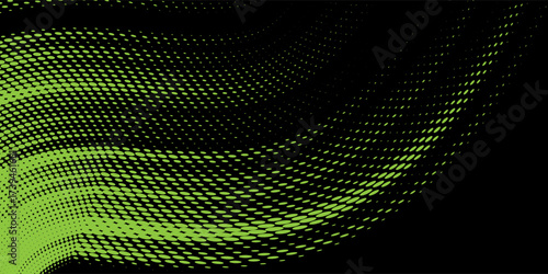 light green black brush wrap car sticker pattern abstract banner sporty lines black light green color combination grunge brush pattern design, Eps 10.