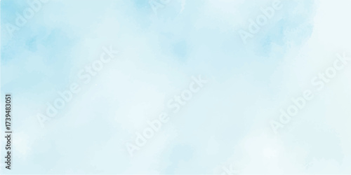 Light Blue Watercolor Texture Background for Presentations and Creative Projects Illustration