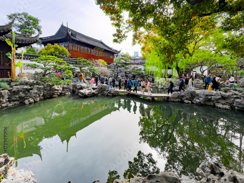 Yu Garden, Shanghai, China.