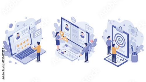 Digital Business Solutions: Online Feedback, HR Recruitment, And Strategic Goals