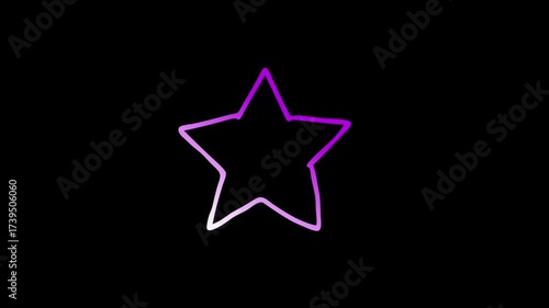 Abstract Glowing Shapes on Black Backgrounds - Artistic Visuals.