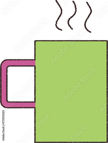 暖かい飲み物のイラスト