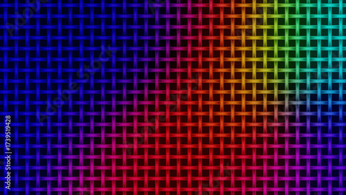 Neon Light Wave Energy Abstract Background