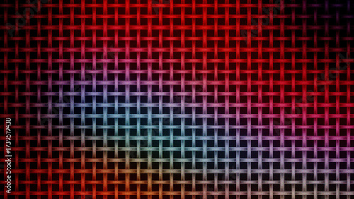 Futuristic Gradient Light Wave Illustration