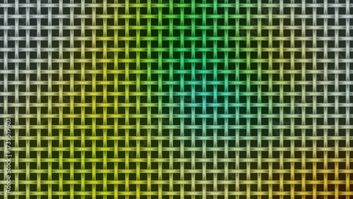 Diagonal Gradient Lines with Neon Light Effect