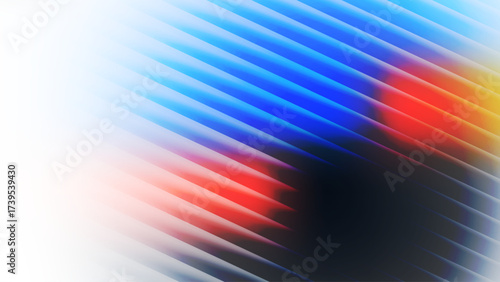 Ripple gradient background design. Modern distortion ripple glass texture effect. Abstract fractal effect ribbed glass texture with vibrant gradients smooth fluted vector bg.