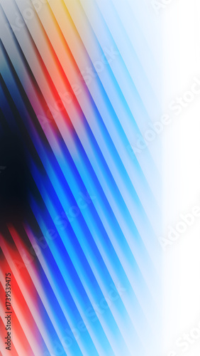 Ripple gradient background design. Modern distortion ripple glass texture effect. Abstract fractal effect ribbed glass texture with vibrant gradients smooth fluted vector bg.