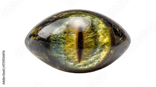 Chrysoberyl cat eye background isolated on a Transparent background, PNG file.