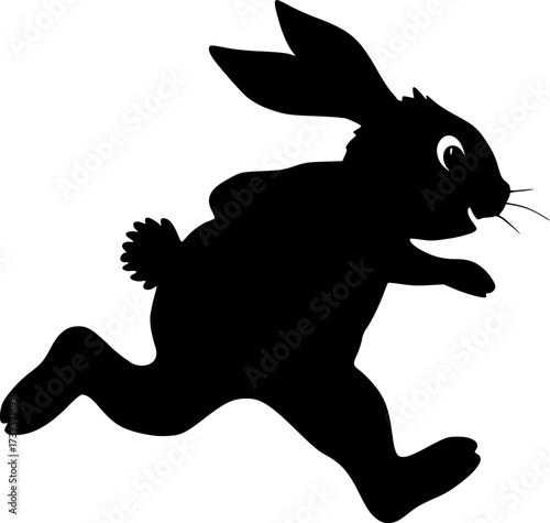 Design of running rabbit draw