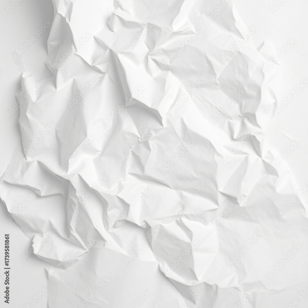 Obraz premium Crumpled Paper Texture Broken