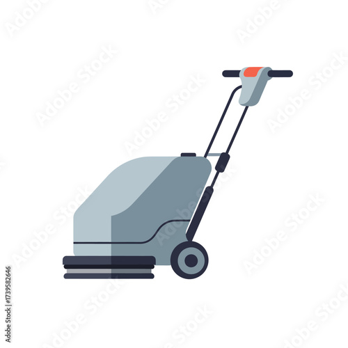 Floor Scrubber Machine for Industrial Cleaning.