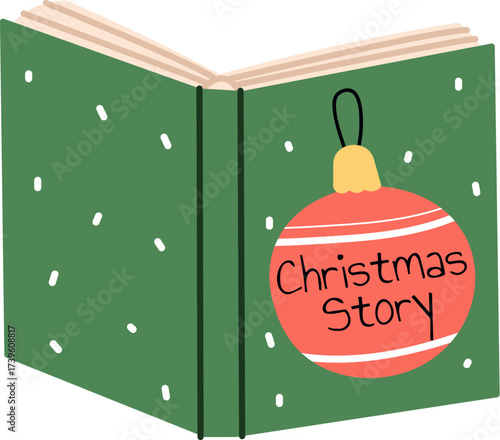 Christmas Storybook with Ornament