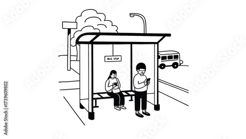 Bus stop
