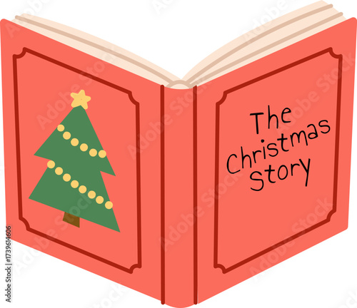 Christmas Storybook with Tree