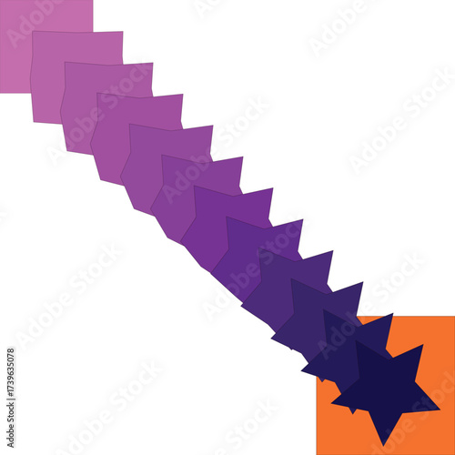 Blue And Purple Decorative Paper Frill at ₹ 60packet in New Delhi