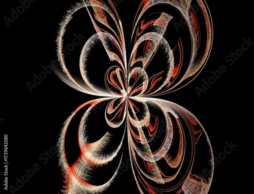 Imaginatory fractal abstract background Image