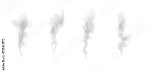 Transparent smoke fog mist PNG background