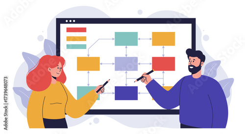 Diverse team of colleagues analyzing financial documents and charts during a business meeting at a desk