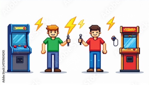 Classic Pixels Arcade Icons