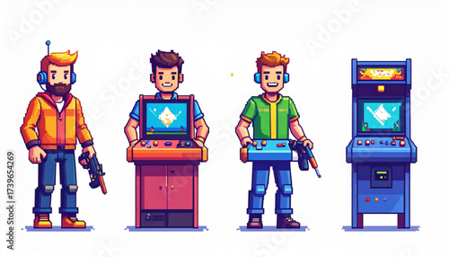 Classic Pixels Arcade Icons