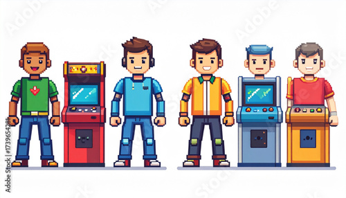 Classic Pixels Arcade Icons