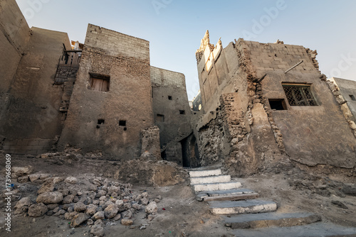 Ruined Building near Tarout Castle, Qatif, Saudi Arabia.