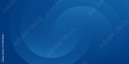 Abstract blue color background. Dynamic shapes composition. Vector illustration
