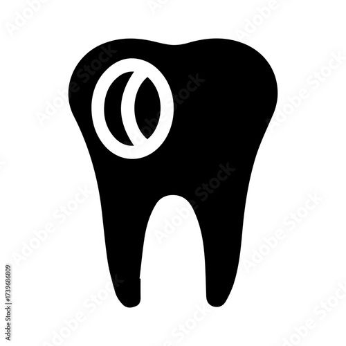 Tooth Caries Icon