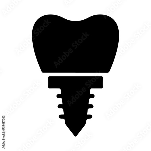 Dental Implant Icon