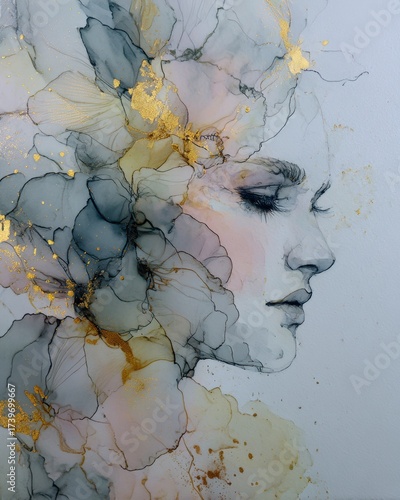 women face hairstyle model 