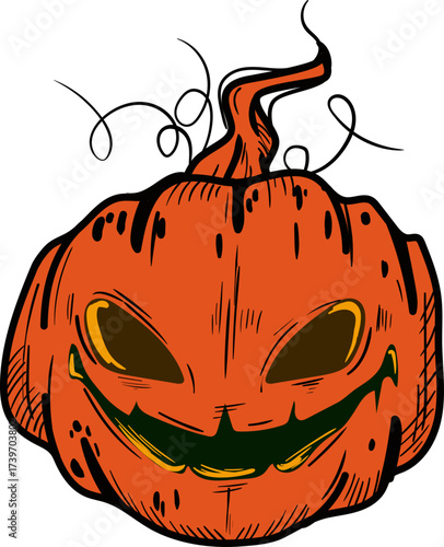 Jack-o-lantern Pumpkin