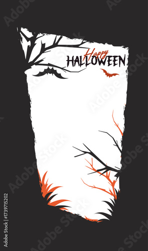 Halloween Spooky Frame