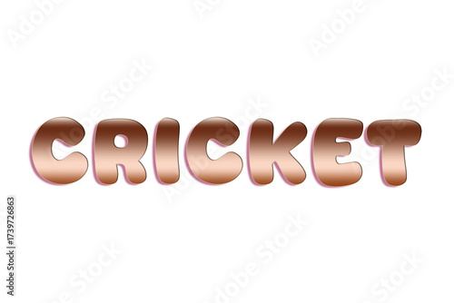 bubbly cricket text