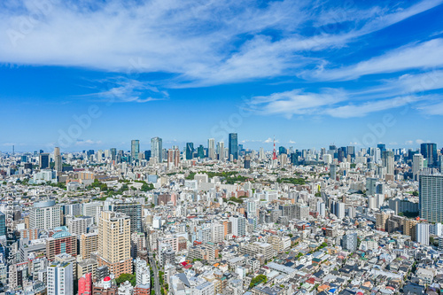 Wallpaper Mural 日本東京の都市風景 Torontodigital.ca