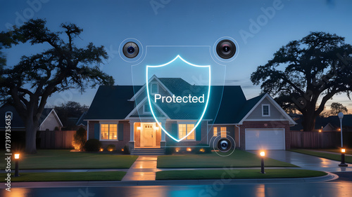 AI-Powered Home Security Hologram
