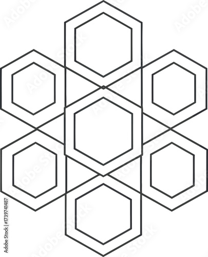 Modern Razor Icon - Geometric Design