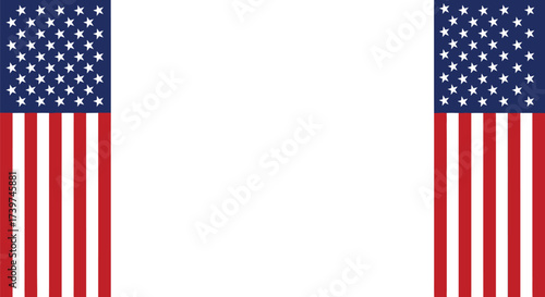 American flag background patriotic usa banner stars and stripes