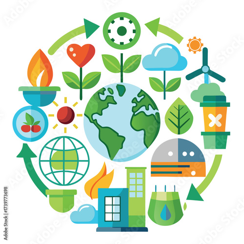 Elegant Handcrafted Typography Art Wishing Happy Wedding With Floral Elements