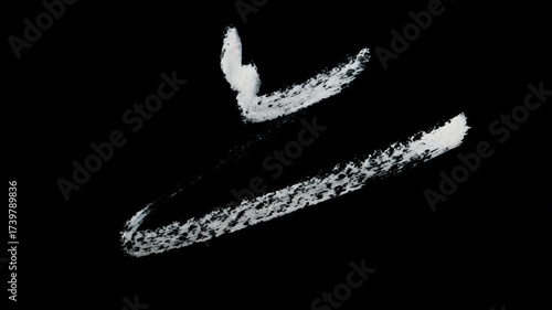 Dirty Film Projector Splice Marks and Writing Effect. High quality 4k footage