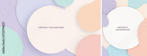 Abstract background with waves shape. for poster, flyer, sosial media template