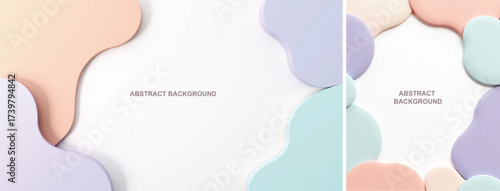 Abstract background with waves shape. for poster, flyer, sosial media template